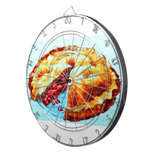 Kirschtorten-Dartscheibe Dartscheibe (Vorderseite rechts)
