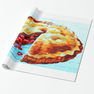 Kirschtorten-Packpapier Geschenkpapier