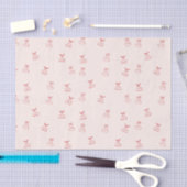 Kirschumriss Minimalismus Seidenpapier (Handwerk)