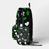 Kirschvalentiner Bedruckter Rucksack (Rechts)