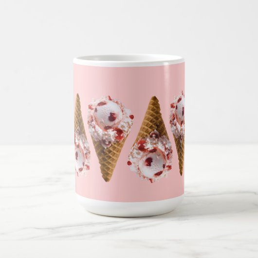 KirschVanilla Ice-Creme Kaffeetasse (Mittel)