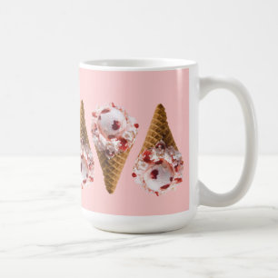 KirschVanilla Ice-Creme Kaffeetasse