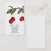KirschVisitenkarten Visitenkarte (Vorne/Hinten)