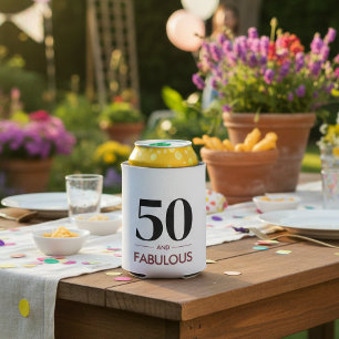 Kirschwein 50 & Fabulous Moderner 50. Geburtstag Dosenkühler