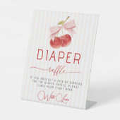 Kirschwindel-Raffel-Tischschild 8x10 Sockelschild (Vorderseite)