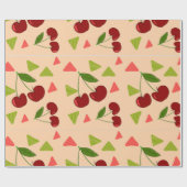 Kirschwrapping Paper Geschenkpapier (Flach)