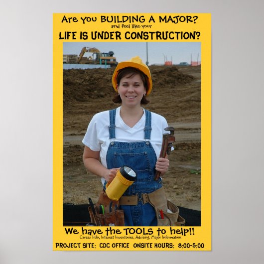 Kirsten Construction Poster (Vorne)