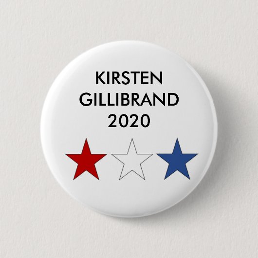 Kirsten Gillibrand für Präsidenten 2020 Knopf Button (Vorderseite)
