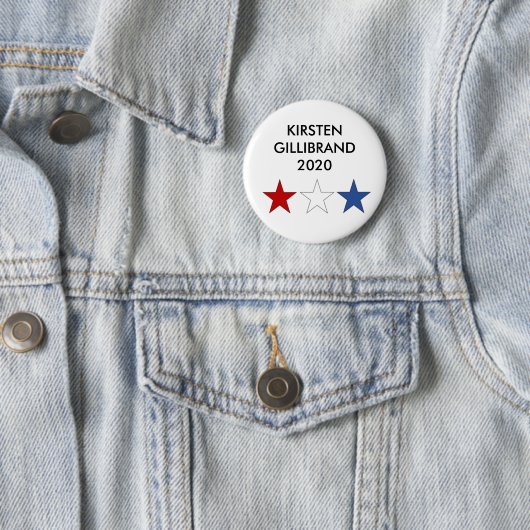 Kirsten Gillibrand für Präsidenten 2020 Knopf Button (Beispiel)