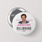 Kirsten Gillibrand: Jonathan für den ersten Gentle Button (Vorne & Hinten)