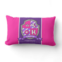 Kirstie Name bedeutet rosa Wappen unicorn