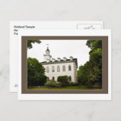 Kirtland Temple Postkarte (Vorne/Hinten)