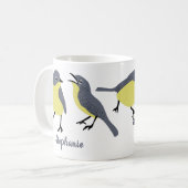 Kirtlands Warblers Bird Liebhaber Personalisiert Kaffeetasse (Vorderseite Links)