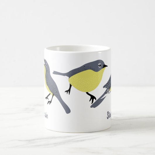 Kirtlands Warblers Bird Liebhaber Personalisiert Kaffeetasse (Mittel)