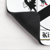 Kirwan Familienwappen Mousepad (Ecke)