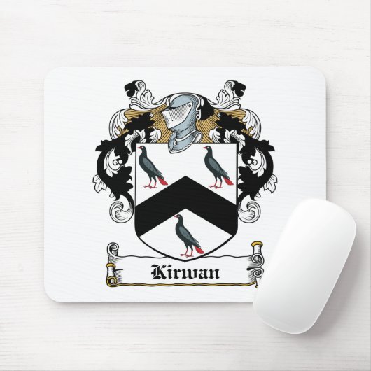 Kirwan Familienwappen Mousepad (Mit Mouse)