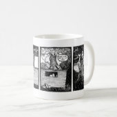 Kis Kopfsprungs-Tasse - Kunst durch Ben Wickey Kaffeetasse (VorderseiteRechts)
