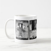 Kis Kopfsprungs-Tasse - Kunst durch Ben Wickey Kaffeetasse (Links)