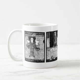 Kis Kopfsprungs-Tasse - Kunst durch Ben Wickey Kaffeetasse