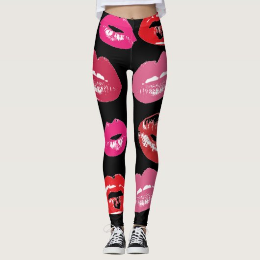 Kis My ... Schwarze Leggings (Vorderseite)