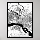 Kisangani Democratic Republic of the Congo City Poster (Vorne)