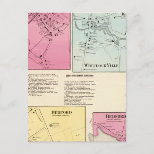 Kisco, Katonah, Whitlock Ville, Bedford Postkarte