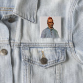 Kish-Kal-Wa, ein Shawnee-Leiter Button (Beispiel)