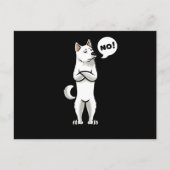 Kishu Inu Stubborn Dog Postkarte (Vorderseite)