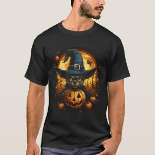 Kishu Ken Dog Halloween Graphic T-Shirts for Men W