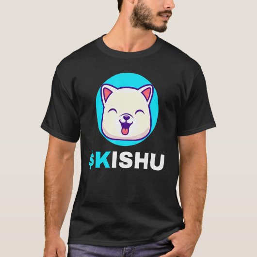 Kishu Kishu Inu Coin Token Crypto T-Shirt (Vorderseite)