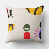 Kismet abstrakt kissen (Vorderseite)