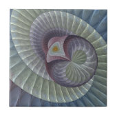 Kismet Abstrakt Pastel Sphere Fliese (Vorderseite)