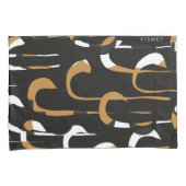 Kismet Black chic Kissenbezug (Vorderseite-Rechts)