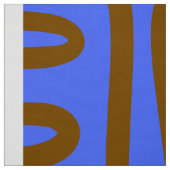 Kismet Blues Stoff (Muster)