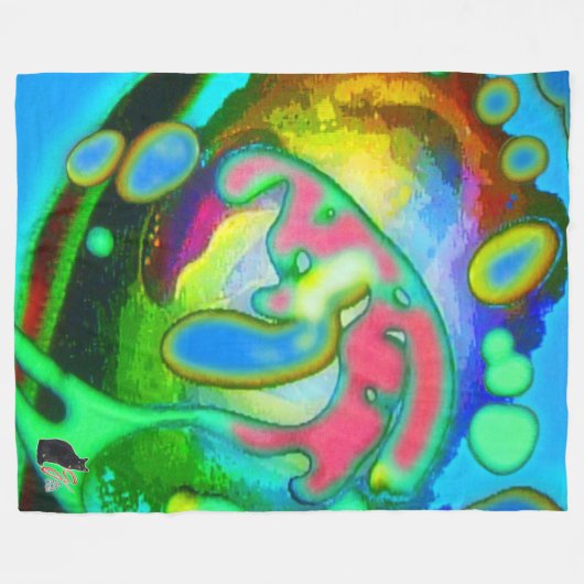 Kismet Embrace Fleece Blanket (Vorderseite (Horizontal))