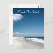 Kismet, Feuerinsel-Postkarte Postkarte (Vorne/Hinten)