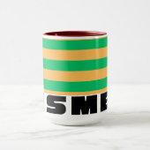 Kismet Mint burgunderrot Tasse (Zentrum)