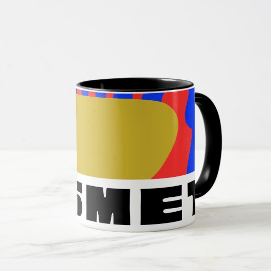 Kismet Retro Tasse (VorderseiteRechts)