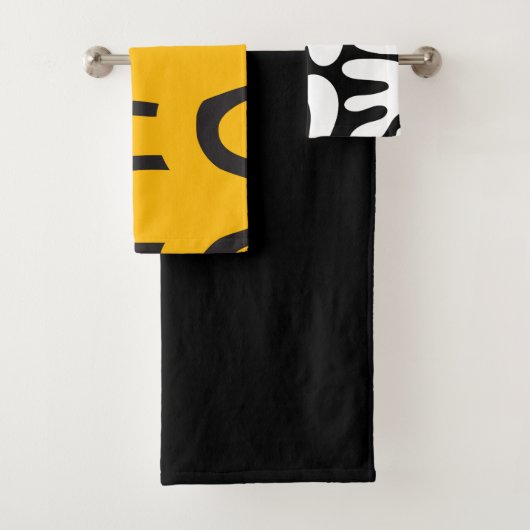 Kismet Yellow Badhandtuch Set (Insitu)