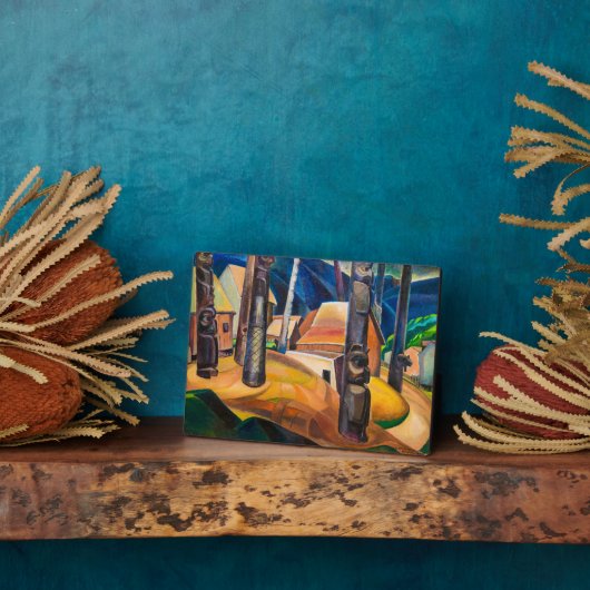 Kispiax Village | Emily Carr | Fotoplatte (Seite)