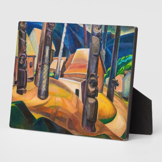 Kispiax Village | Emily Carr | Fotoplatte (Seite)