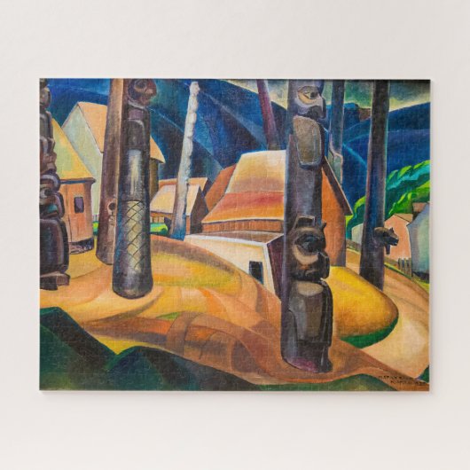 Kispiax Village | Emily Carr | Puzzle (Horizontal)