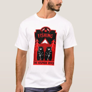 Kispiox River Fishing Canada T-Shirt