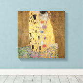 Kiss, 1907-08 leinwanddruck (Insitu (Holzboden))