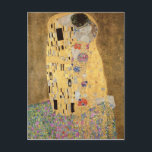 Kiss, 1907-08 postkarte<br><div class="desc">Kiss,  1907-08 | von Gustav Klimt | Art Location: Österreichische Galerie Belvedere,  Wien,  Österreich | Österreichische Künstlerin | Image Collection number: XAM601</div>