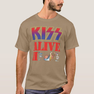 KISS 1977 Alive II Freund T-Shirt