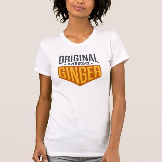 Kiss A Ginger Day - Original Phantastisch Ginger T-Shirt (Vorderseite)