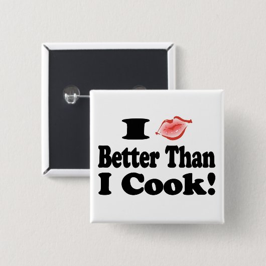 Kiss Better als Cook Button (Vorne & Hinten)