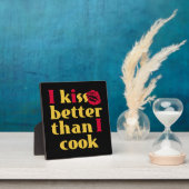 Kiss Better als Cook Plaque Fotoplatte (InSitu)