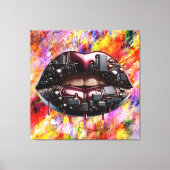 Kiss Board Canvas Print Picture Version 2 Leinwanddruck (Vorderseite)